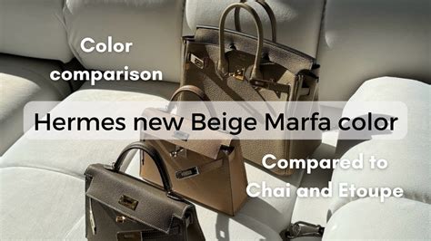 marfa hermes|The ultimate comparison between the Hermes colors Beige Marfa .